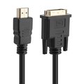 Кабель Prologix Premium HDMI - DVI V 1.3 (M/M), Single Link, 18+1, 0.5 м, Black (PR-HDMI-DVI-P-01-30-05m)