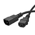 Кабель питания ColorWay C13-C14, 1.8 м, Black (CW-CBP087-BK)