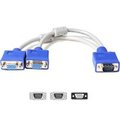 Кабель Atcom VGA - 2хVGA (M/F), 0.1 м, White (10800)